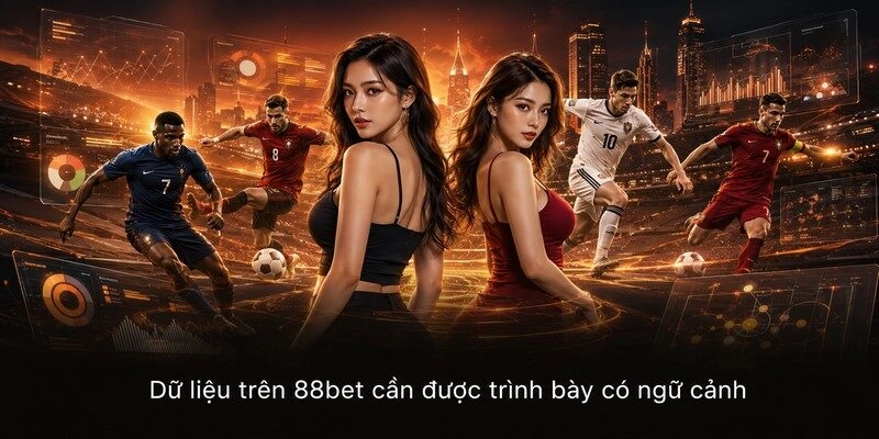 Dữ liệu trên 88bet cần được trình bày có ngữ cảnh